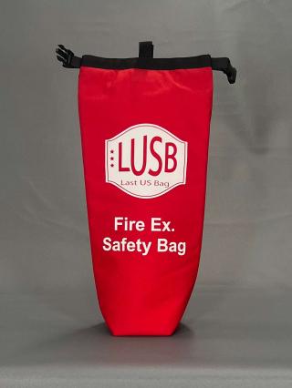 Last US Bag Fire Extinguisher Sleeve Safety Bag