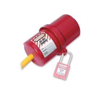 Master Lock Rotating Electrical Plug Lockout for 110 and 220 Volt Plugs