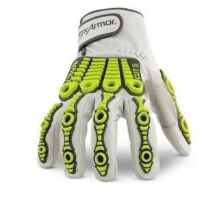HexArmor Chrome Series 4080 Leather A8 Cut Level Gloves