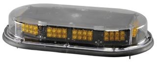 North American Signal Low Profile Mini LED Bar - Permanent Mount - Amber