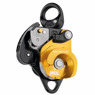 Petzl TWIN RELEASE Releasable Double Progress Haul System Capture Pulley