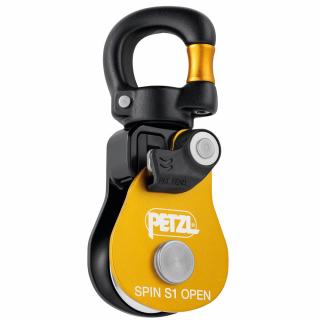 Petzl SPIN S1 OPEN Gated Swivel Compact Single Pulley