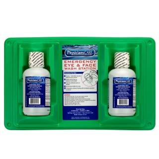 First Aid Only Eye Wash Station - Twin 16 oz.