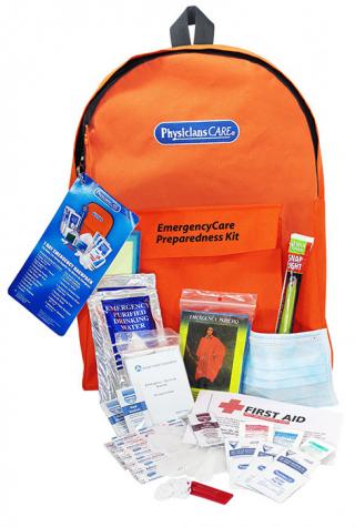 First Aid Only Emergency Preparedness 1 Day Backpack