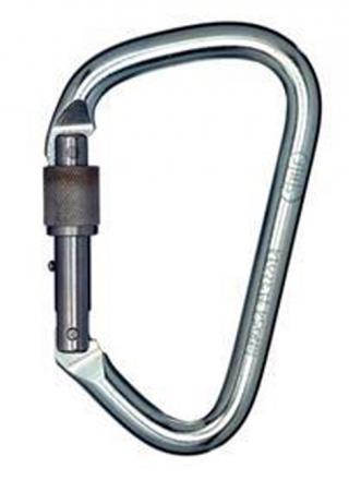 SMC XL Steel Locking D Carabiner NFPA