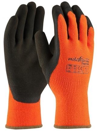 PowerGrab Thermo Hi-Vis Orange Acrylic A2 Cut Level Gloves