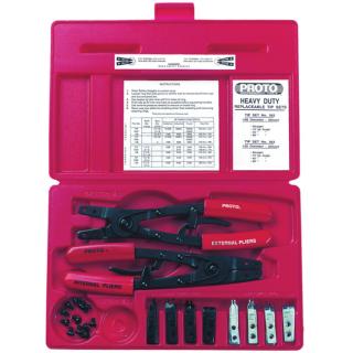 Proto 18 Piece Large Pliers Set with Replaceable Tips
