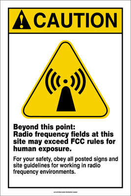 7 x 10 Inches MRFQ601VA Aluminum AccuformCaution Radio Frequency Hazard Safety Sign 7 x 10 Inches MRFQ601VA Aluminum AccuformCaution Radio Frequency Hazard Safety Sign