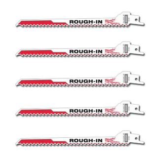 Milwaukee Rough-In SAWZALL Blade (5 Pack)