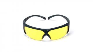 3M SecureFit SF603SGAF, Amber Scotchgard Anti-fog lens, 20 ea/case