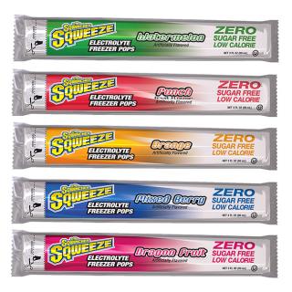 Sqwincher Sqweeze Pops Zero Sugar - Assorted Flavors (150 Pack)