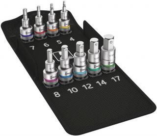 Wera Tools 8740 C HF 1 Zyklop Bit Socket Set with 1/2 Inch Drive, with Holding Function