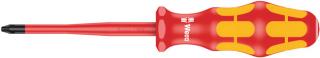 Wera Tools 162 iS PH VDE Insulated Screwdriver with Reduced Blade Diameter for Phillips Screws