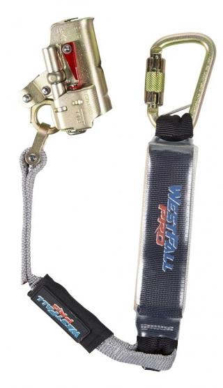 WestFall Pro 5/8 Inch Trailing Rope Grab with Lanyard and Carabiner