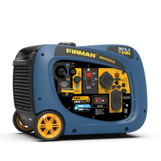 Firman 3200W Electric Start Dual Fuel Inverter Portable Generator 