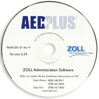 Zoll Administration Software, CD-ROM