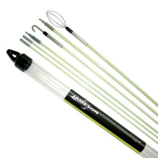 Jameson Versa Fiberglass Glow Fish Rod 34 Foot Kit