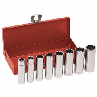 dados socket llaves klein wrench soquete chaves encaixe profundas conjunto sae kleintools zoro