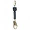 3M DBI-SALA Class 1 Overhead Mount Nano-Lok Personal Self-Retracting Lifeline with Anchor Hook