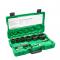 Greenlee 1/2 Inch to 2 Inch Knockout Kit with Ratchet and SlugBuster