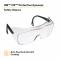 3M OX Protective 2000 Safety Glasses with Clear Anti-Fog Lens and Black Secure Grip Temple