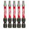 Milwaukee SHOCKWAVE 2 inch Power Bit Torx T25 (5 Pack)