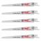 Milwaukee 6 TPI Fleam Ground Wood SAWZALL Blade (5 Pack)