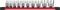 Milwaukee 10 Piece Socket Set