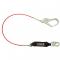 FallTech 8354LE3 Leading Edge Restraint Lanyard with Snap Hook and Rebar Hook