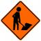 Bone Safety Men Working Diamond Sign