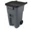 Rubbermaid BRUTE 50 Gallon Rollout Trash Container with Lid