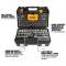 DeWALT 142 Piece 1/4 Inch and 3/8 Inch Drive Mechanics Tool Set