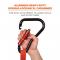 Ergodyne Squids 3149 80 lb Tool Lanyard with XL Locking and Swivel Carabiner