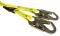 Guardian Fall Protection Rebar Positioning Device Web 22 Inch Non-Swivel Steel Snap Hooks