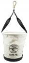 Klein Tools 5172PS Tapered Wall Bucket with 15 Inside Pockets