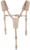 Klein Tools 5413 Work-Belt Leather Suspenders