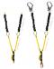 Petzl ABSORBICA-Y Tie-Back Twin Leg Lanyard