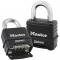 Master Lock 2-1/4 Inch (57mm) ProSeries Zinc Die-Cast Resettable Combination Padlock (Black)