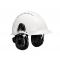 3M PELTOR ProTac III Slim Headset, Black, Hard Hat Attachment