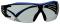 3M SecureFit 400 Series SF407XSGAF Safety Glasses with Blue/Gray Temples & Indoor/Outdoor Gray Scotchgard Anti-Fog/Anti-Scratch Lens