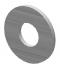 3/8 Inch Galv.Flat Washer-100 pack