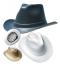 Occunomix VCB200 Western Outlaw Cowboy Hard Hat