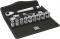 Wera Tools 8100 SB HF 1 Zyklop Metal Ratchet Set with Switch Lever, 3/8 Inch Drive, with Holding Function, Metric