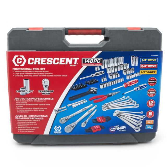 Crescent 148 Piece Professional Tool Set (CTK148MPN)