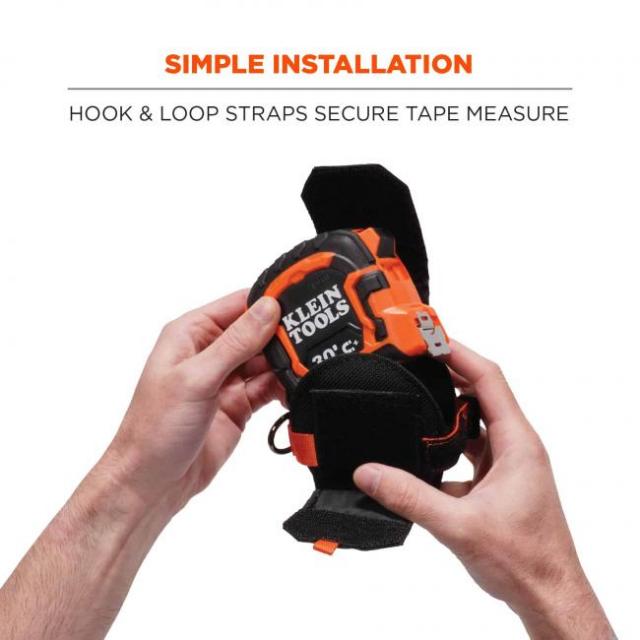 Ergodyne Squids 3770 XLarge Tape Measure Holder with Belt Clip