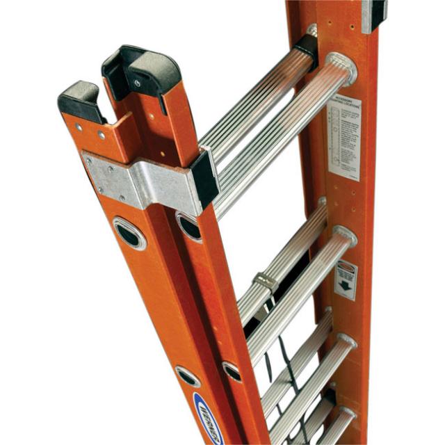 Werner Fiberglass DRung 40 Foot Extension Ladder Type IA