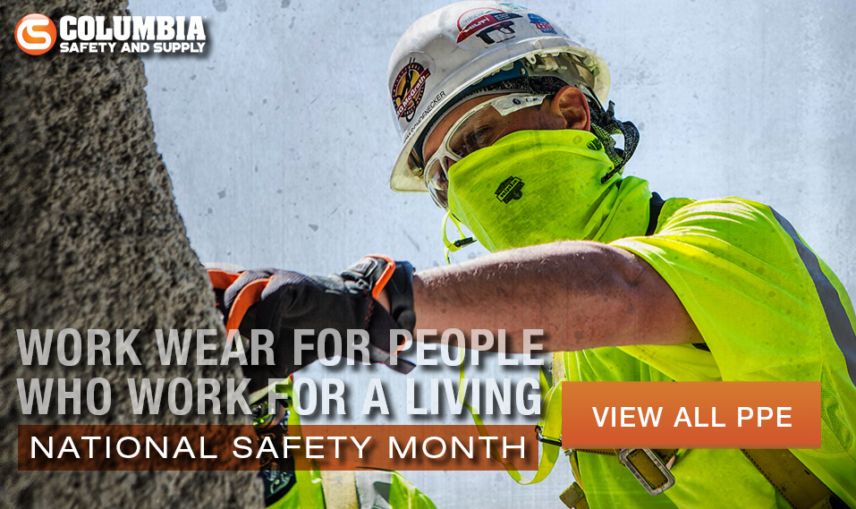 PPE & Work Wear at Columbia Safety and Supply