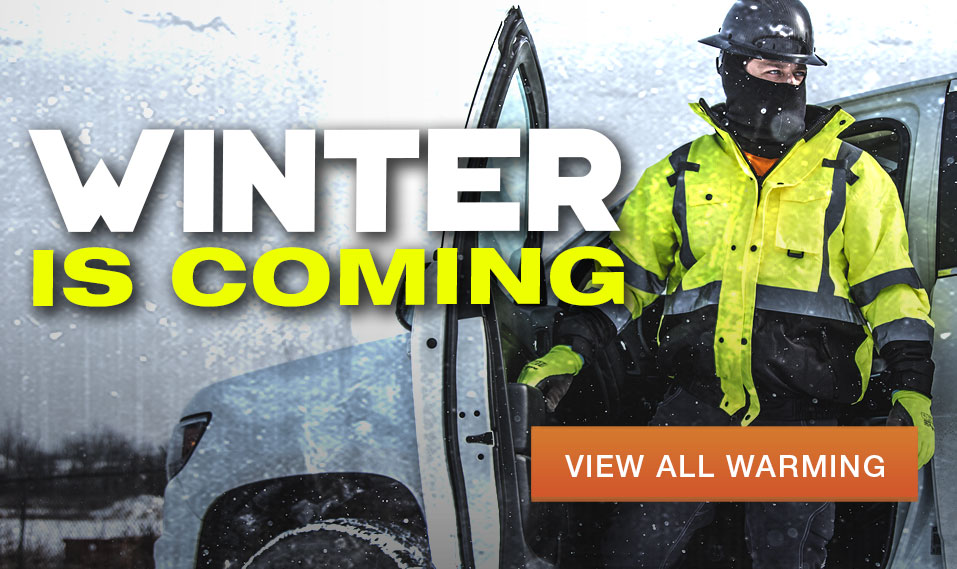 Winter warming gear at Columbia Safety and Supply