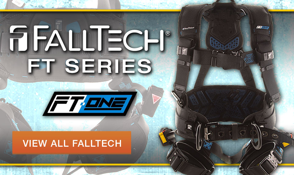 The FT Series of Harnesses by FallTech at Columbia Safety and Supply