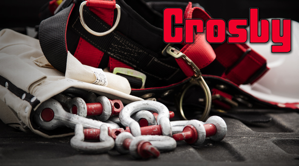 Crosby gear from Columbia Safety and Supply